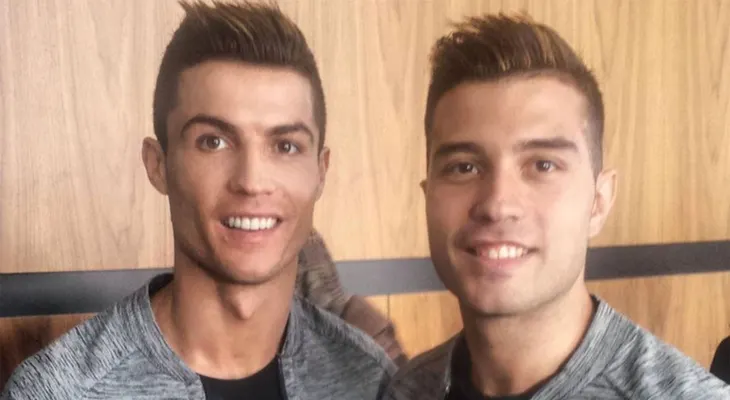 Así es la vida de Diego Dávila, el doble de Cristiano Ronaldo