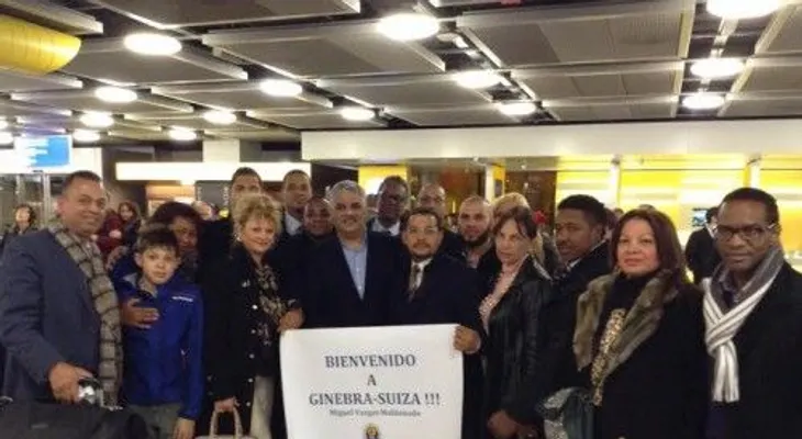 Vargas llega a Ginebra, para reunión del Consejo de la IS