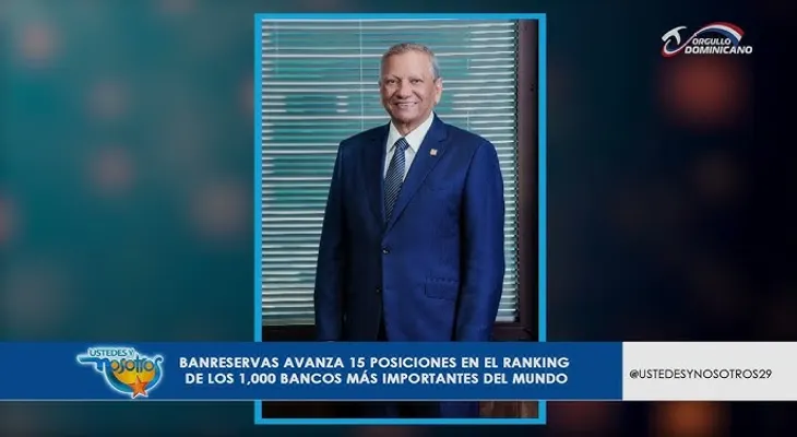 Banreservas avanza 15 posiciones en el ranking de los 1,000 bancos mas importantes del mundo