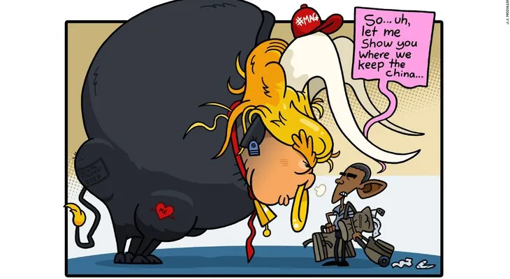Las mejores caricaturas sobre la elección de Trump