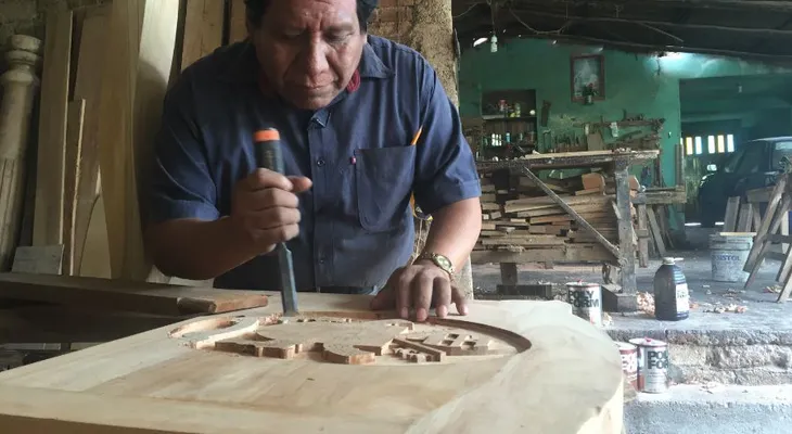 El carpintero mexicano del papa