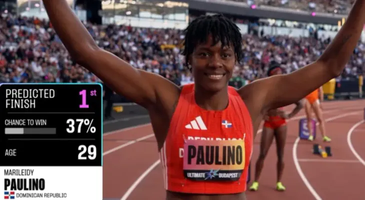 Marileidy Paulino gana los 400 metros en el World Athletics Ultimate Championship de Budapest con 49.07
