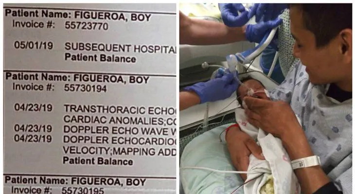 La familia de bebé sacado del vientre de su madre asesinada, recibe facturas por 300.000 dólares