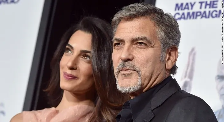 George Clooney y su esposa donan un millón de dólares para luchar contra los grupos de odio