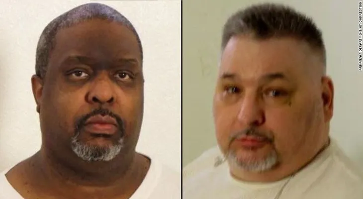 El estado de Arkansas ejecuta a dos hombres en una noche