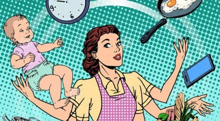 Según un estudio, "tener marido" implica tener 7 horas más de trabajo