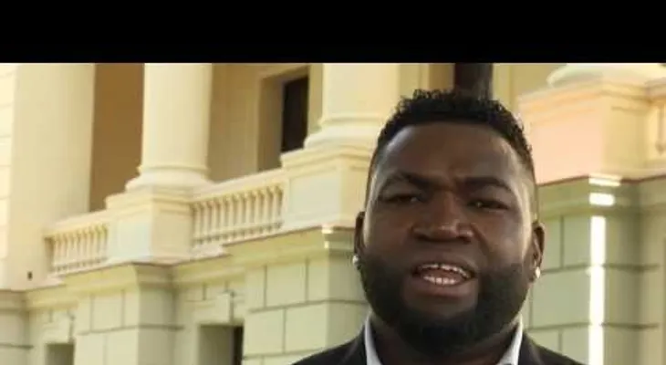 David Ortiz se suma a campaña gubernamental contra accidentes de tránsito