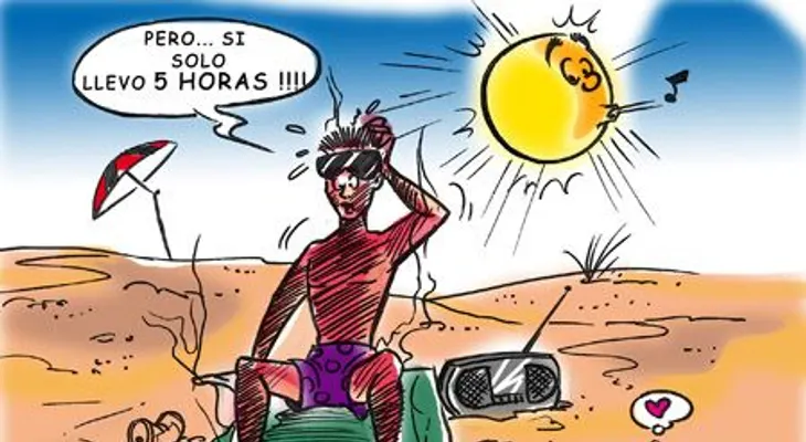 Por intenso calor, recomiendan tomar mucho líquido y usar ropa ligera