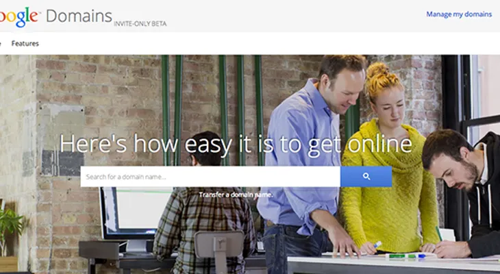 Google lanzará un servicio de registro de dominios llamado Google Domains