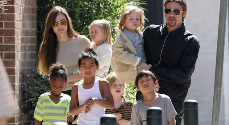 Investigan a Brad Pitt por abuso verbal y físico de sus hijos