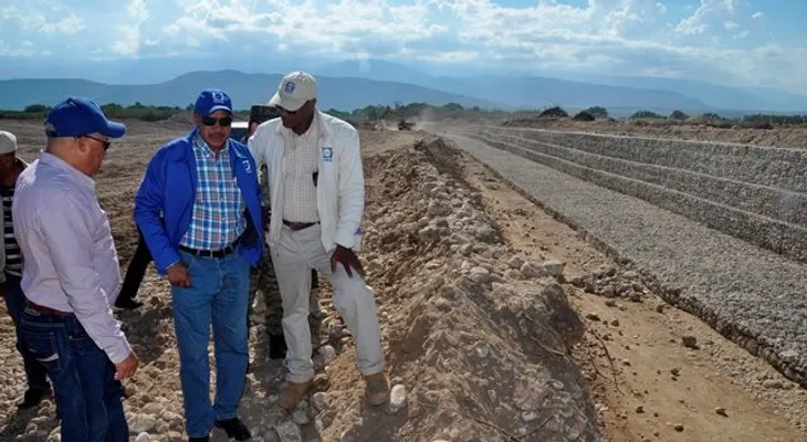 INDRHI avanza trabajos en proyecto de construcción Boca de Cachón en Jimaní  