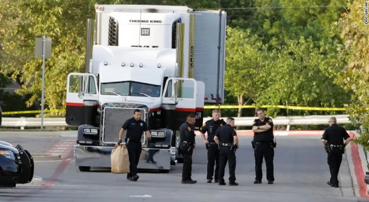 Cuatro mexicanos entre los fallecidos en el camión en Texas