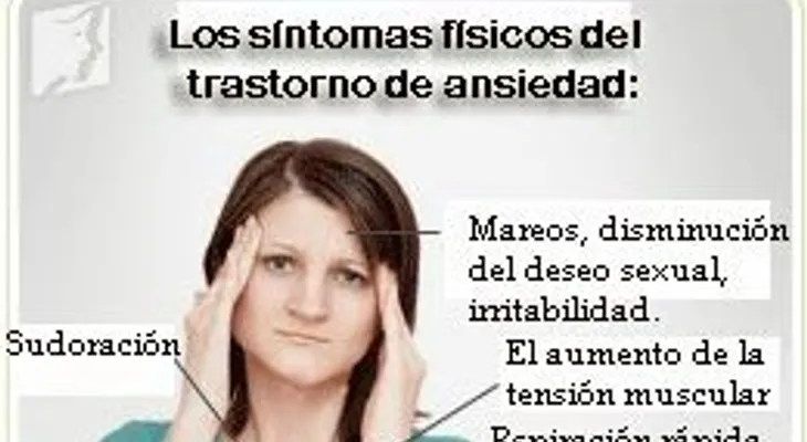 El trastorno de ansiedad generalizada y sus síntomas físicos