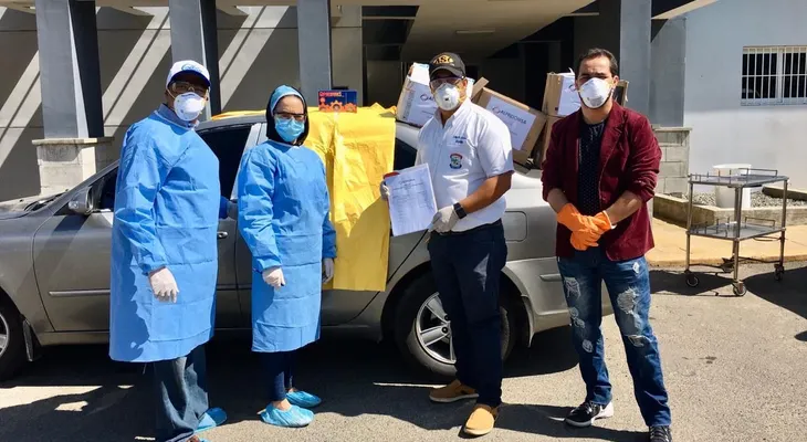 Alfridomsa entrega donación de insumos al Hospital de Constanza