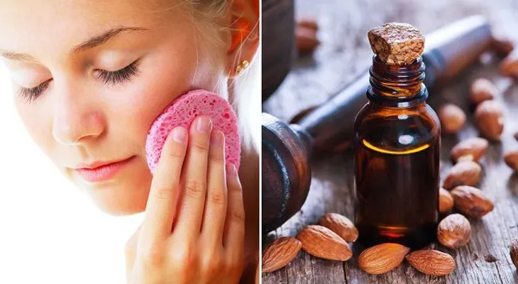 Cómo desmaquillarse con aceite natural de almendras