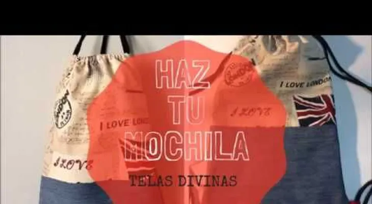 Observa cómo puede hacer esta práctica y bella mochila (VIDEO)