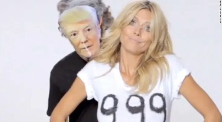 Así reaccionó Heidi Klum cuando Trump dijo que ella ya no es un 10 por ciento