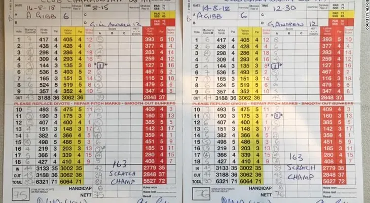 Esta golfista amateur hizo tres hoyos en uno el mismo día