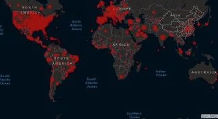 Llegan a 23,3 millones los casos de coronavirus a nivel mundial