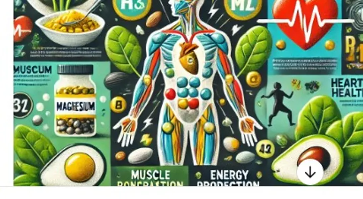Magnesio: esencial para músculos y energía