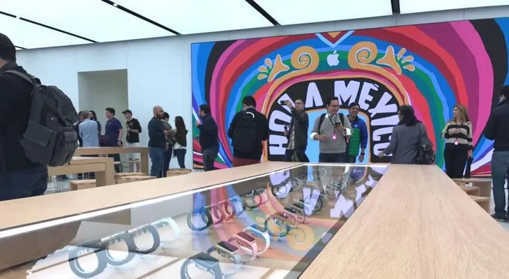 "Hola México": así es la primera tienda de Apple en territorio mexicano