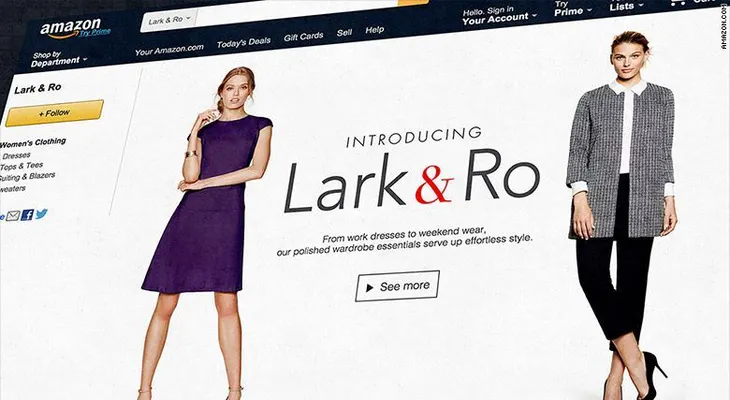 Amazon entra con sigilo al mercado de la ropa