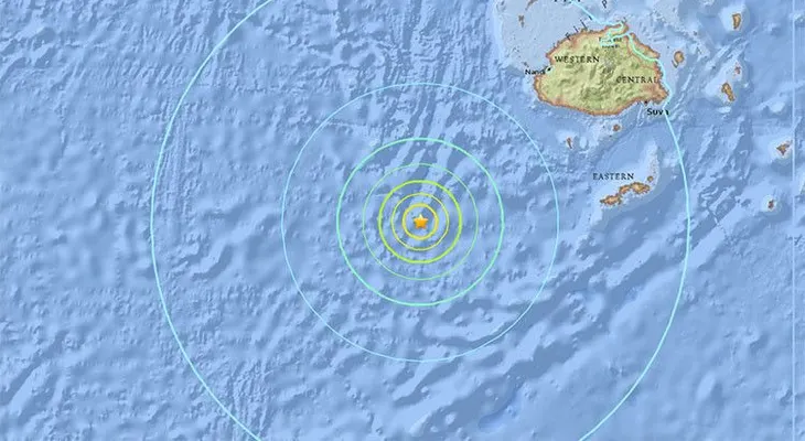 Un fuerte sismo de magnitud de 6,9 sacude el océano Pacífico