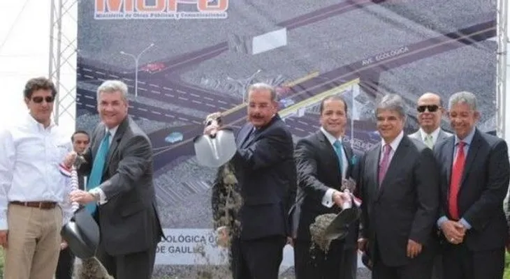 Presidente Medina da primer palazo para los trabajos del Corredor Duarte II