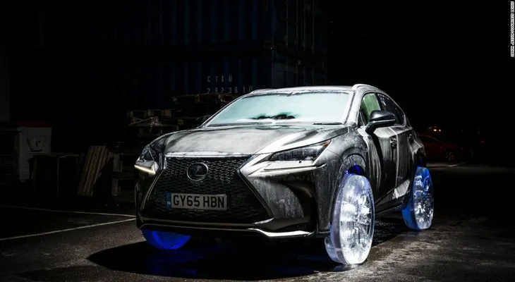¿Llantas de hielo?, lo novedoso del Lexus NX