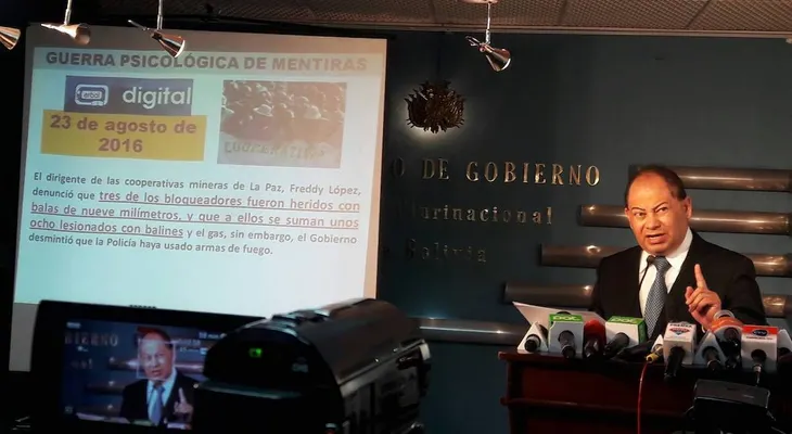 Gobierno de Bolivia denuncia secuestro y posible tortura de un viceministro por parte de manifestantes