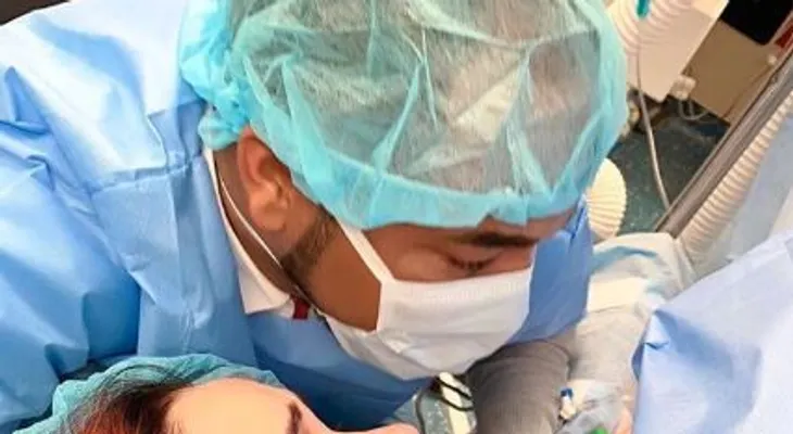Nace el hijo de Karen Yapoort  y Edwin Encarnación