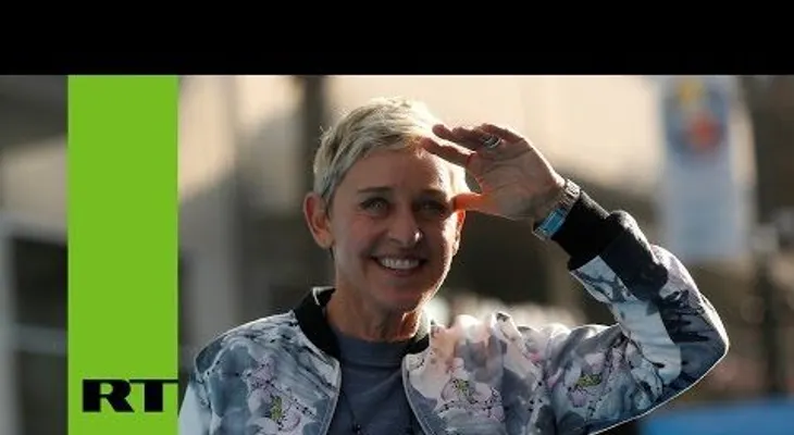 Acusan de racista a presentadora Ellen DeGeneres por un fotomontaje con Usain Bolt (VIDEO)