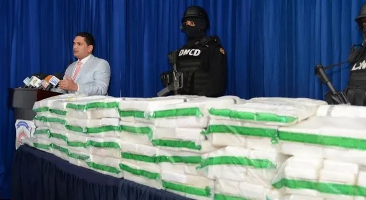 179 paquetas de cocaína decomisado por DNCD y MP 