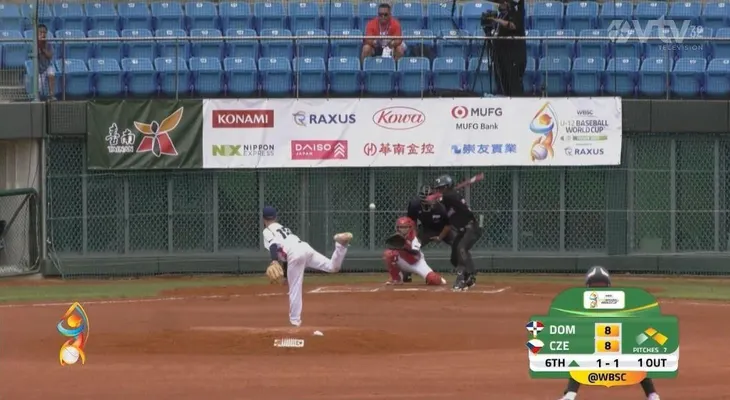 RD inicia con victoria su camino en el Mundial Sub-12