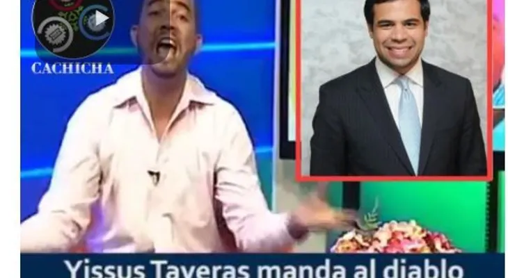 Presentador Yissus Taveras le dice "asqueroso" a Roberto Angel Salcedo