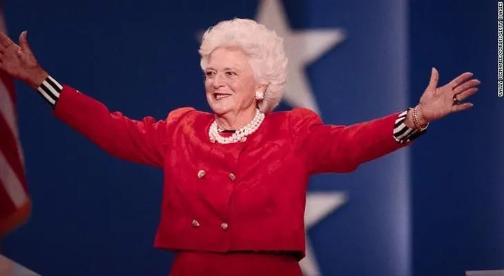 Exclusiva CNN: la exprimera dama de EE.UU. Barbara Bush tiene graves problemas de salud