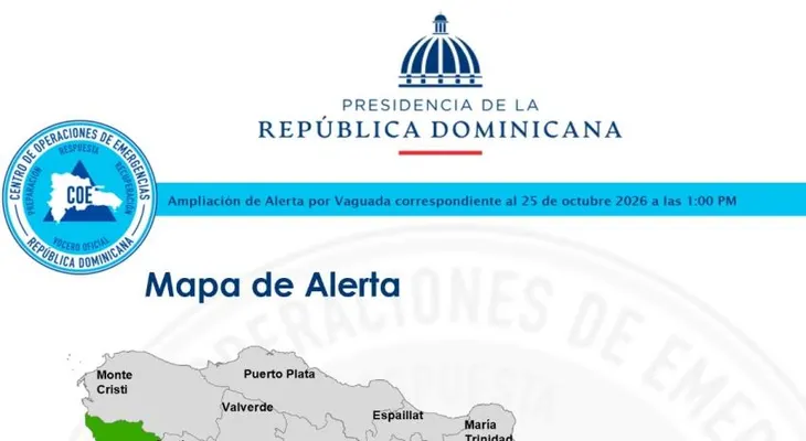 Pese a las lluvias el calor se mantendrá; 16 provincias en alerta por vaguada