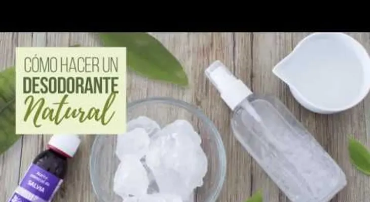 Cómo elaborar un desodorante natural con piedra de alumbre