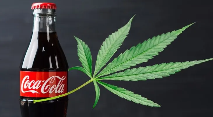 Coca-Cola podría entrar al negocio de bebidas con infusión de cannabis
