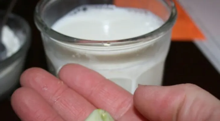LEE HASTA EL FINAL para que te entere, un ajo en mi leche