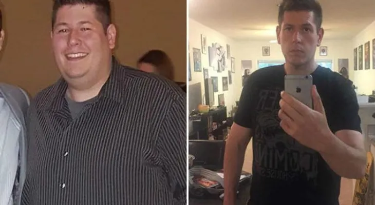 Hombre pierde más de 65 kilos eliminando estos alimentos