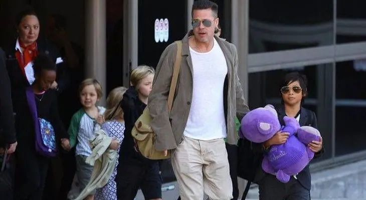 Brad Pitt queda libre de cargos por abusos a su hijo