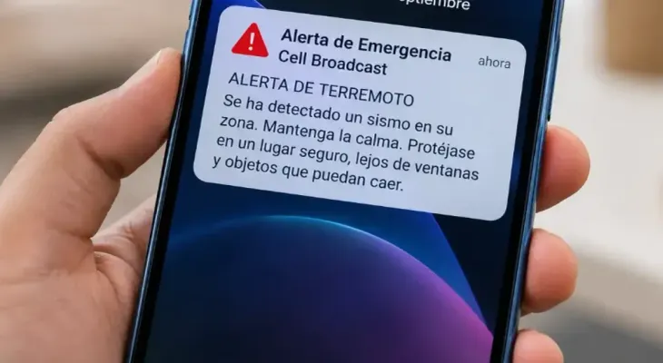 Sismos sacuden el país; alerta Cell Broadcast no llegó a los celulares