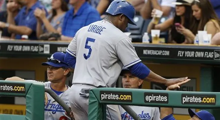 Uribe produce carrera de la victoria de Dodgers