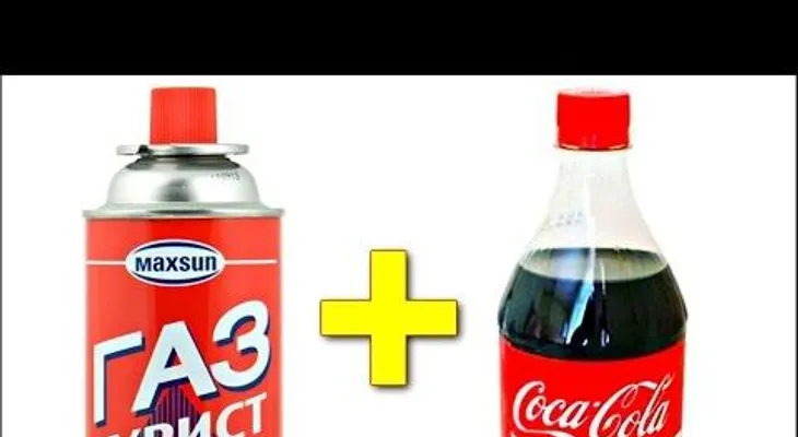 ¿Mira qué pasa si se mezcla gas propano con Coca-Cola? (VIDEO)