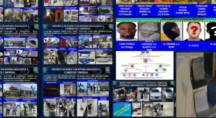 Policía Nacional desarticula banda responsable de robos a comercios y financieras en varias provincias