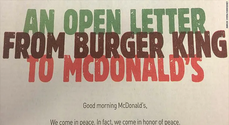 McDonald's rechaza propuesta de Burger King para crear la McWhopper