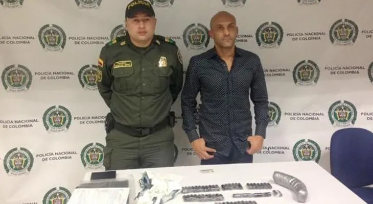 Colombia: cayó un ex jugador de la selección por tráfico de cocaína