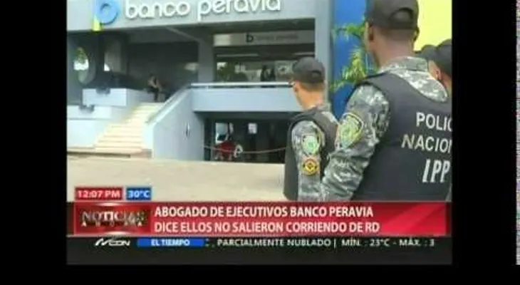 Angel Lockward: Eejecutivos Banco Peravia no salieron corriendo de RD