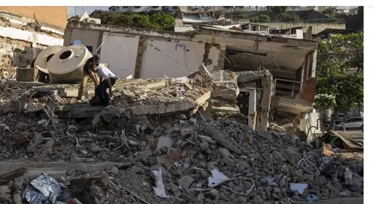 Terremotos en Venezuela dejan millones de toneladas de escombros